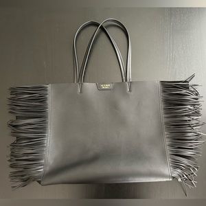 Victoria’s Secret Black Side Fringe Tote